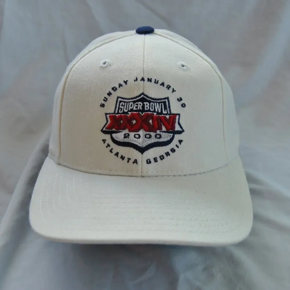 Superbowl XXXIV Atlanta, GA Adjustable Velcro Strap Hat